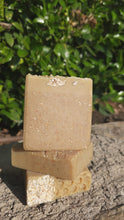 Load and play video in Gallery viewer, Handcrafted Soap &quot;Soothing Oatmeal Lemongrass Peppermint&quot;
